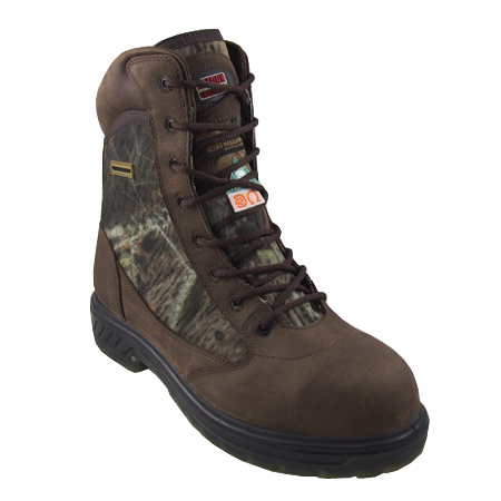 Nubuck Combat Military Boots with Anti-Fire Canvas (WCB044)