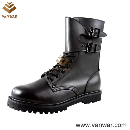 Goodyear Welt Side Buckle Combat Military Boots (WCB034)