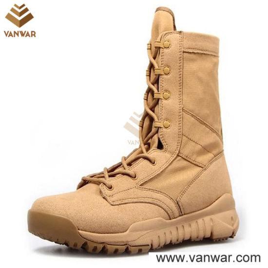 Lightweight Comfortable Military Desert Boots for Army Soliders (WDB040)