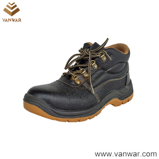 Comfortable Leather Military Working Safety Boots (WWB046)