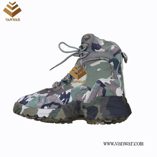 Camouflage Military Combat Boots with High Quality (WCB060)
