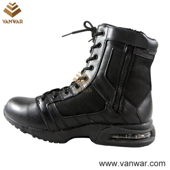 Top Quality Black Military Tactical Boots of Cheap Price (WTB008)