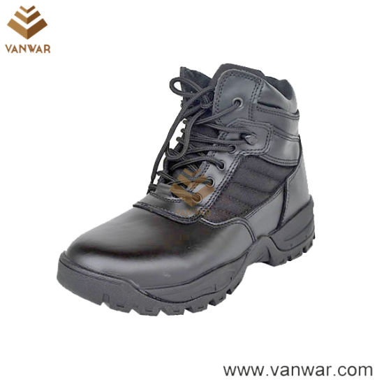 Top Grain Leather Military Tactical Boots of ISO Standard (WTB034)