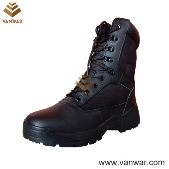 Good Design Combat Military Boots of Black (WCB048)