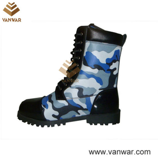 Comfortable Military Camouflage Boots of Split Leather (CMB012)