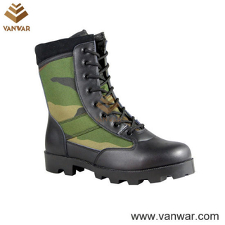 Camo Nylon Camouflage Jungle Military Boots (WJB002)