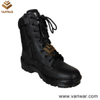 Hot Sale Black Leather Combat Military Boots (WCB050)