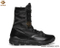 Full Leather Black Military Tactical Boots with Comfortable Collar (WTB030)