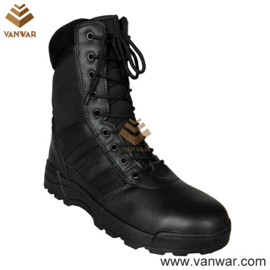 High Quality Military Combat Boots of Black (WCB051)
