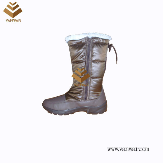 Female Handmade Snow Boots with High Quality (WSCB039)