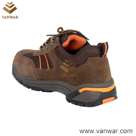 Suede Cow Leather Anti-Slip Military Working Boots (WWB064)