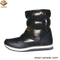 Black Cemented Russian Snow Boots for Ladies (WSCB015)