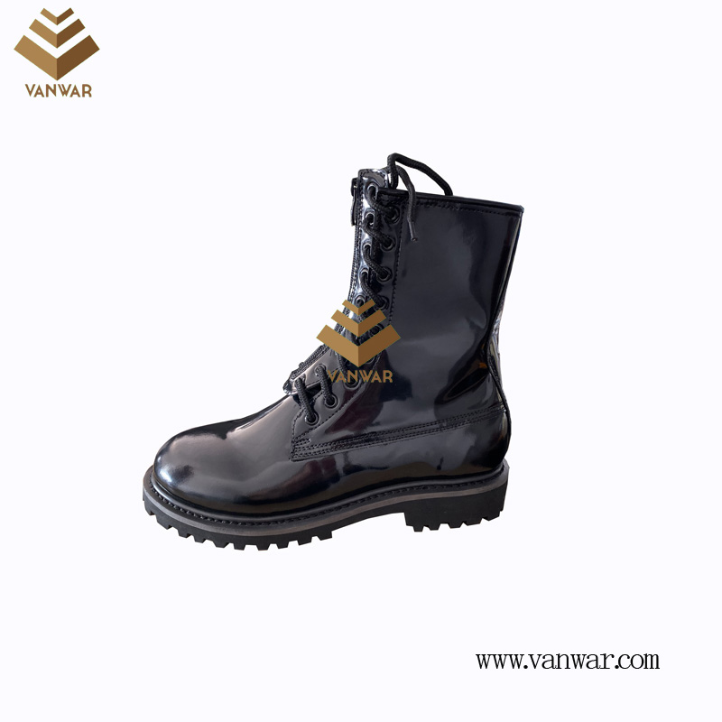 Combat Military Leather Boots of Black with High Quality (WCB080)