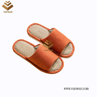 Customize Indoor Cotton winter home Slippers with High Quality (wis108)