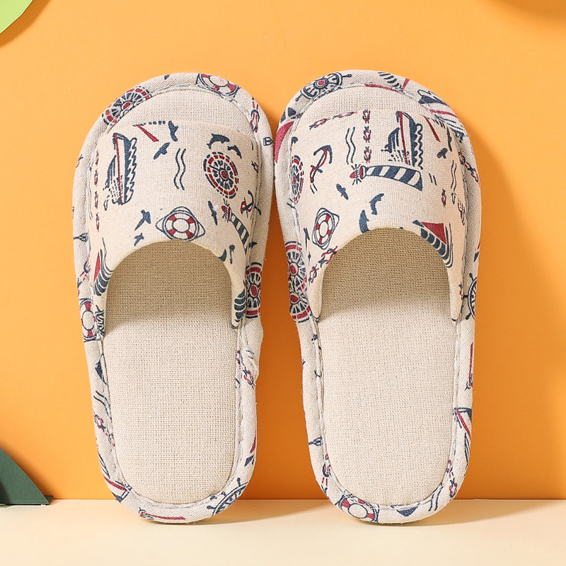 Indoor slippers for children in rural style with high quality（wsp025）