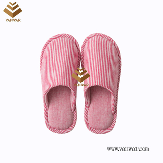 Customize Indoor Cotton lovely design Slippers with High Quality (wis020)