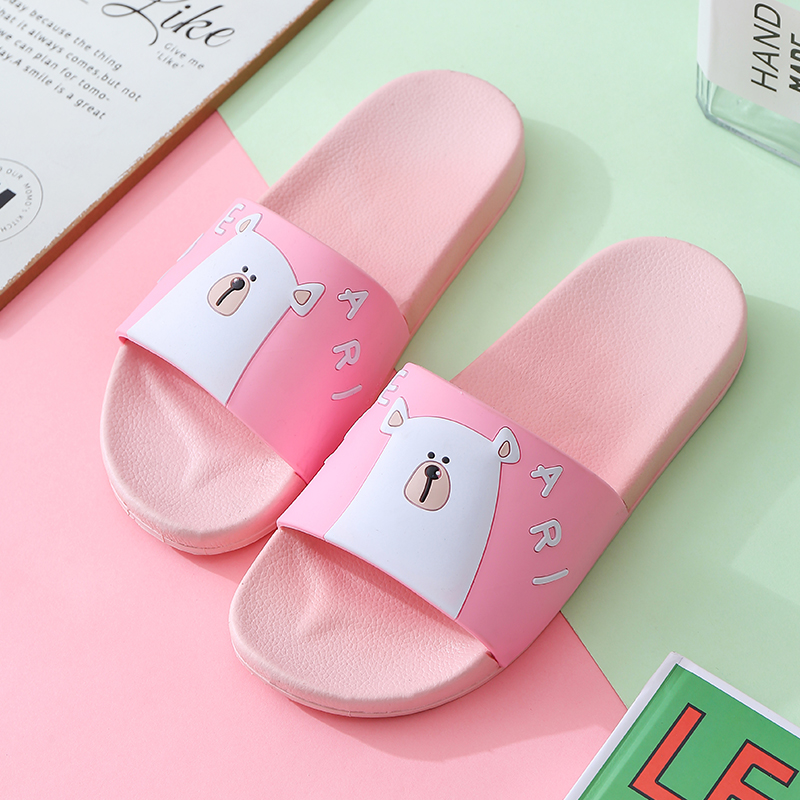 PVC slippers non-slip indoor home slippers with high quality(wsp007)