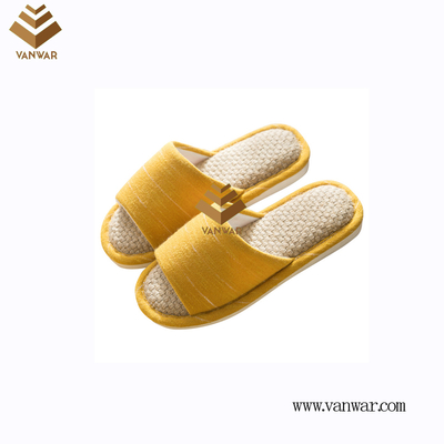 Customize Indoor Cotton winter home Slippers with High Quality (wis107)