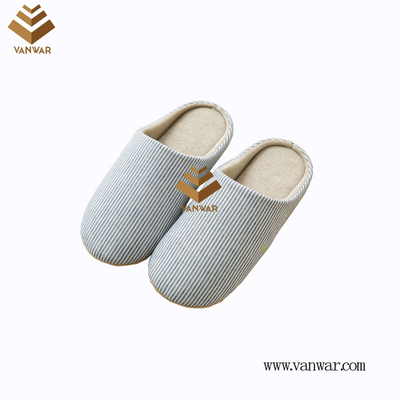 Customize Indoor Cotton lovely design Slippers with High Quality (wis023)