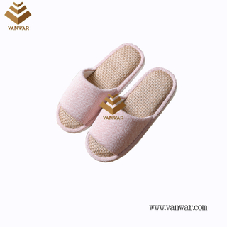 Customize Indoor Cotton winter home Slippers with High Quality (wis072)