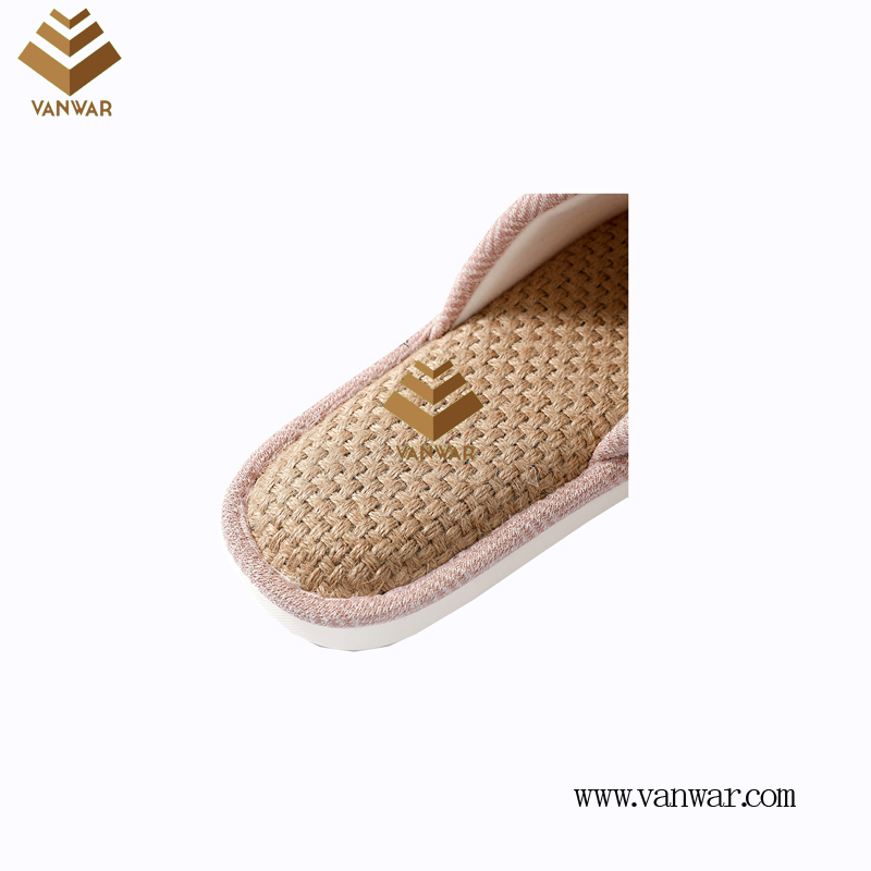 Customize Indoor Cotton winter home Slippers with High Quality (wis073)