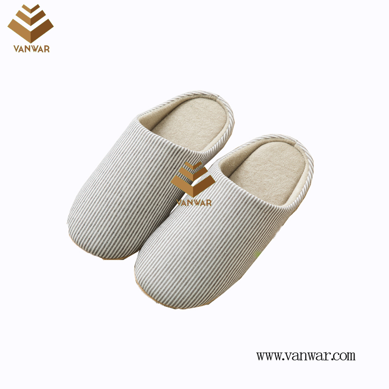Customize Indoor Cotton lovely design Slippers with High Quality (wis024)