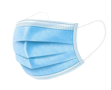 Disposable 3-Ply Non-Woven Face Mask Disposable 3 Ply PP Face Mask With earloop