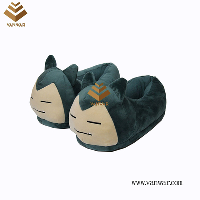 Customize Indoor Cotton lovely design Slippers with High Quality (wis026)