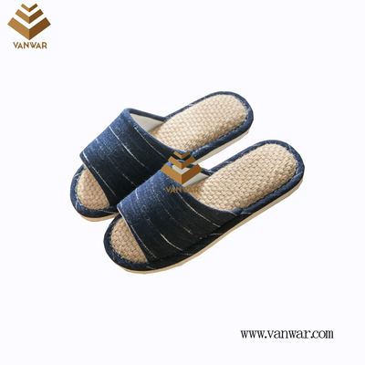 Customize Indoor Cotton winter home Slippers with High Quality (wis106)
