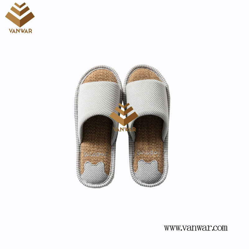 Customize Indoor Cotton winter home Slippers with High Quality (wis081)