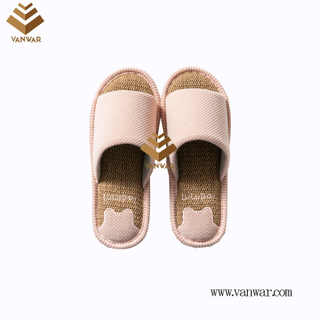 Customize Indoor Cotton winter home Slippers with High Quality (wis083)